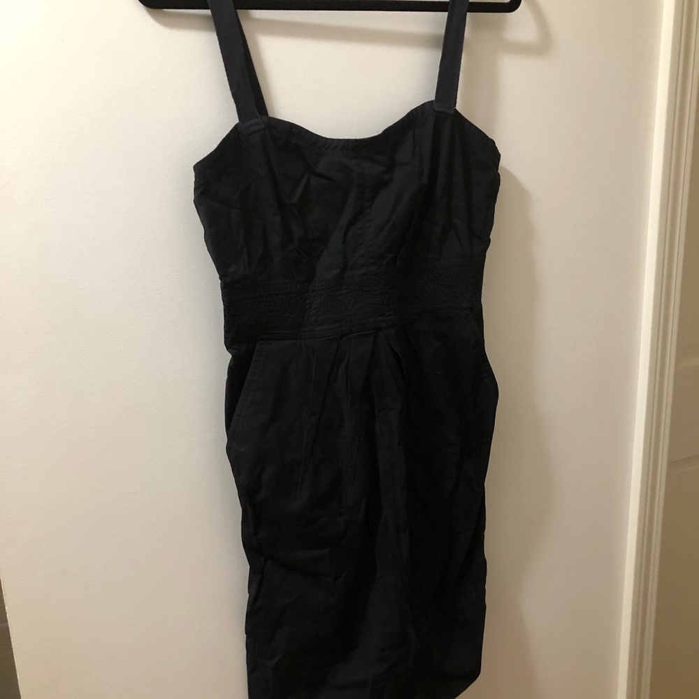 Marc by Marc Jacobs black tank top mini dress